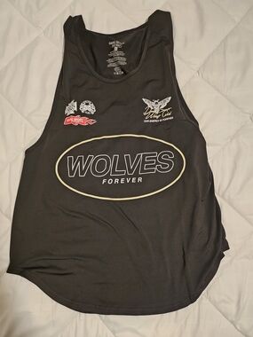 Darc Sport Black Dry Wolf Athletic Tank